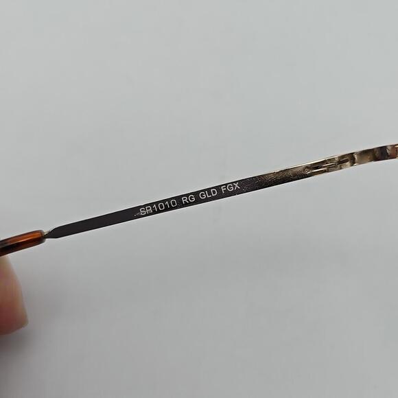 GRANT BRAND MIRRORED Woman GOLD FRAME SUNGLASSES 100% UVA SR 1010 - Picture 8 of 11